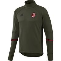 ac milan training top dark green green