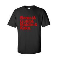 Ac Milan Football Legends T-shirt (black)