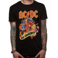 acdc are you ready unisex t shirt black x large