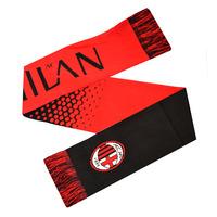 Ac Milan Fc Football Fade 10 Gauge Knitted Supporters Scarf