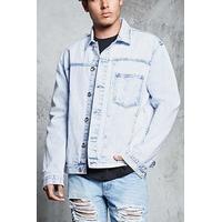 acid wash denim jacket