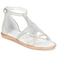 Acebo\'s SANDON girls\'s Children\'s Sandals in Silver