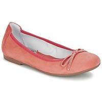 acebos mani girlss childrens shoes pumps ballerinas in orange