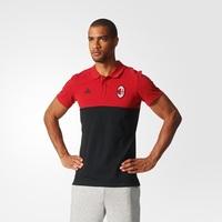 AC Milan Polo - Red - Black, Black