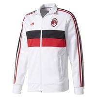 AC Milan 3 Stripe Track Top - White, White