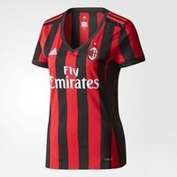 ac milan home shirt 2017 18 womens redblack