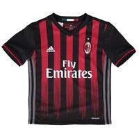 AC Milan Home Shirt 2016-17 - Kids, Red/Black