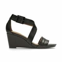 acina newport leather wedge sandals