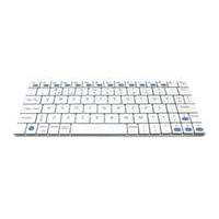 Accuratus Minimalist Ultra Sleek Mini Bluetooth Wireless Keyboard For Mac White