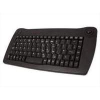 Accuratus Mini Black Usb Keyboard With Trackball