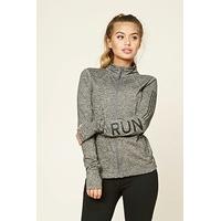 Active Marled Knit Run Jacket