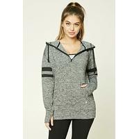 Active Marled Knit Hoodie