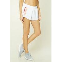 Active Striped Mesh Shorts