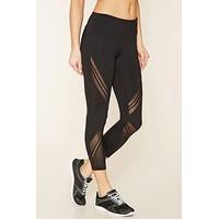 Active Mesh-Paneled Leggings