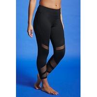 active mesh insert leggings