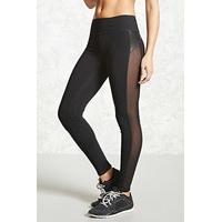 Active Mesh Panel Leggings