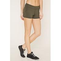 active stretch knit shorts