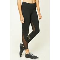 active metallic capri leggings