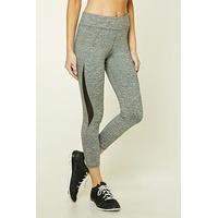 active marled capri leggings