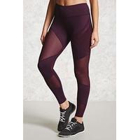 active mesh insert leggings