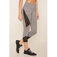 active marled capri leggings