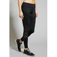 Active Mesh-Paneled Leggings