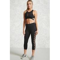 active cutout capri leggings