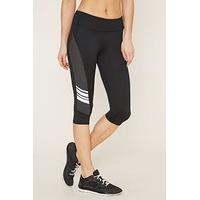 active mesh capri leggings