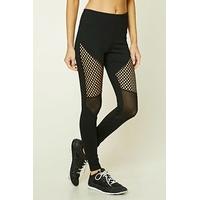 Active Mesh-Paneled Leggings