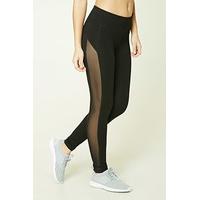 Active Mesh-Paneled Leggings