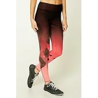 Active Floral Print Leggings