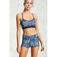 Active Mosaic Print Shorts