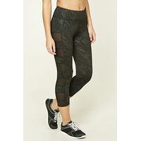 Active Mesh Capri Leggings