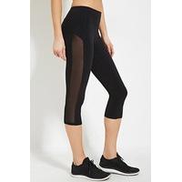 Active Mesh Capri Leggings