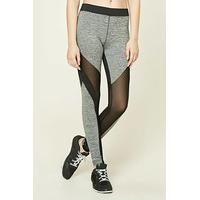 active marled knit leggings