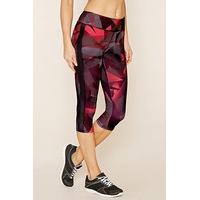 Active Abstract Capri Leggings