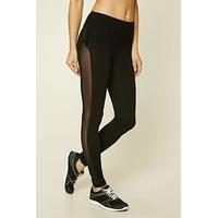 active mesh panel leggings