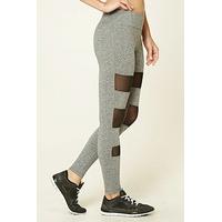 Active Mesh-Panel Leggings