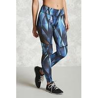 active geo print leggings