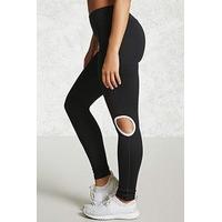 Active Contrast Cutout Leggings