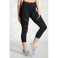Active Mesh Panel Leggings
