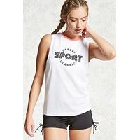 Active Graphic Muscle Tank Top