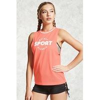 Active Graphic Muscle Tank Top