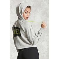 active real graphic hoodie