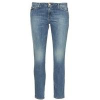 acquaverde nikky womens skinny jeans in blue