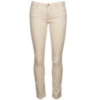 Acquaverde SCARLETT women\'s Skinny Jeans in BEIGE