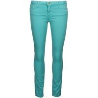 acquaverde scarlett womens skinny jeans in blue