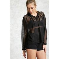 Active Sheer Mesh Hoodie