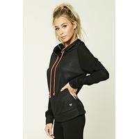 active mesh paneled hoodie