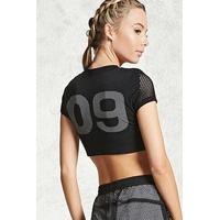 Active 09 Graphic Crop Top